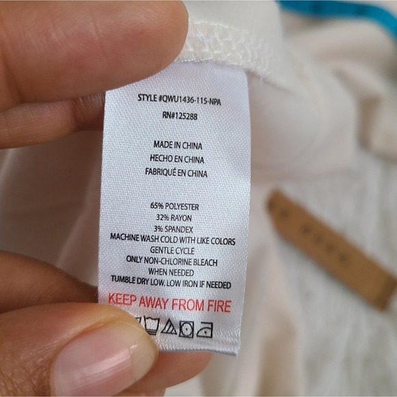 Rae Dunn Hope Gallery Oversized Sweatshirt And Pouch Set NWT M - Picture 9 of 14